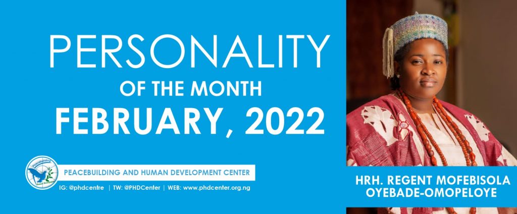 FEBRUARYpersonality of the month for PHD Center